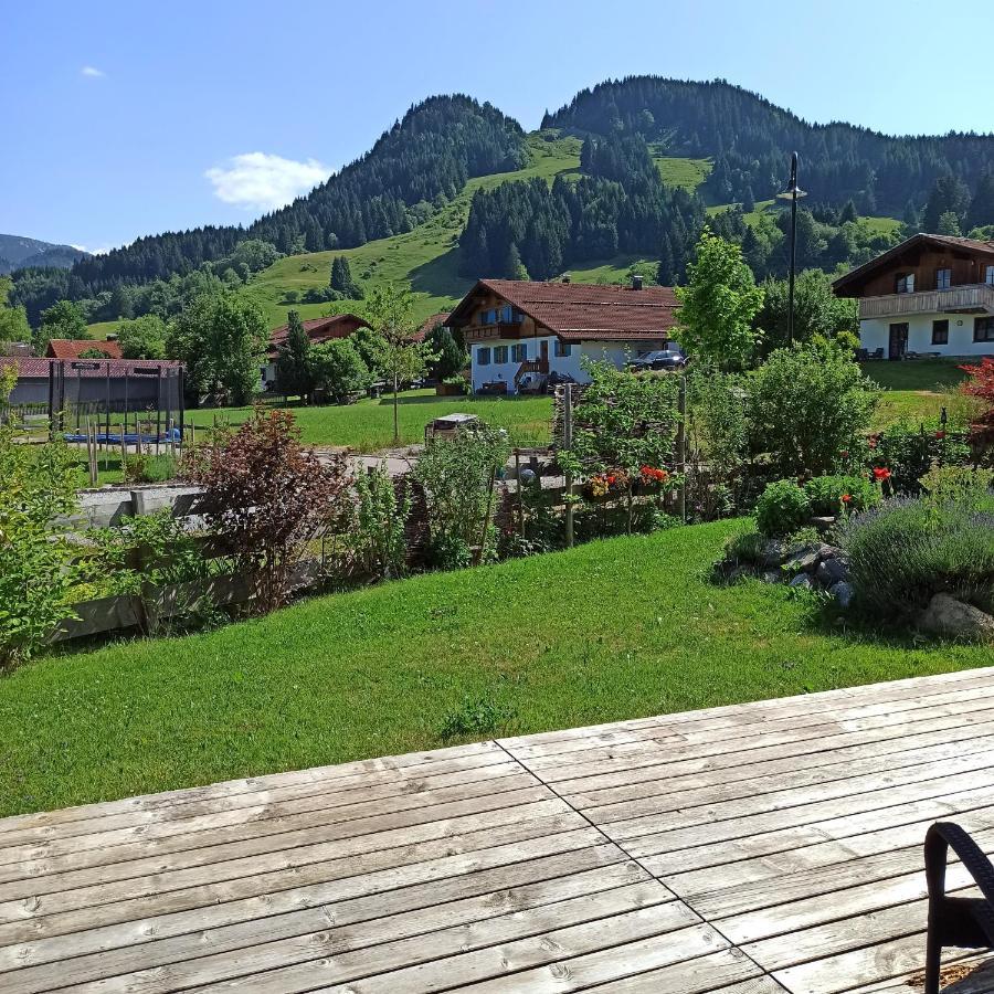 Ferienwohnung Morgenrot Pfronten Bagian luar foto